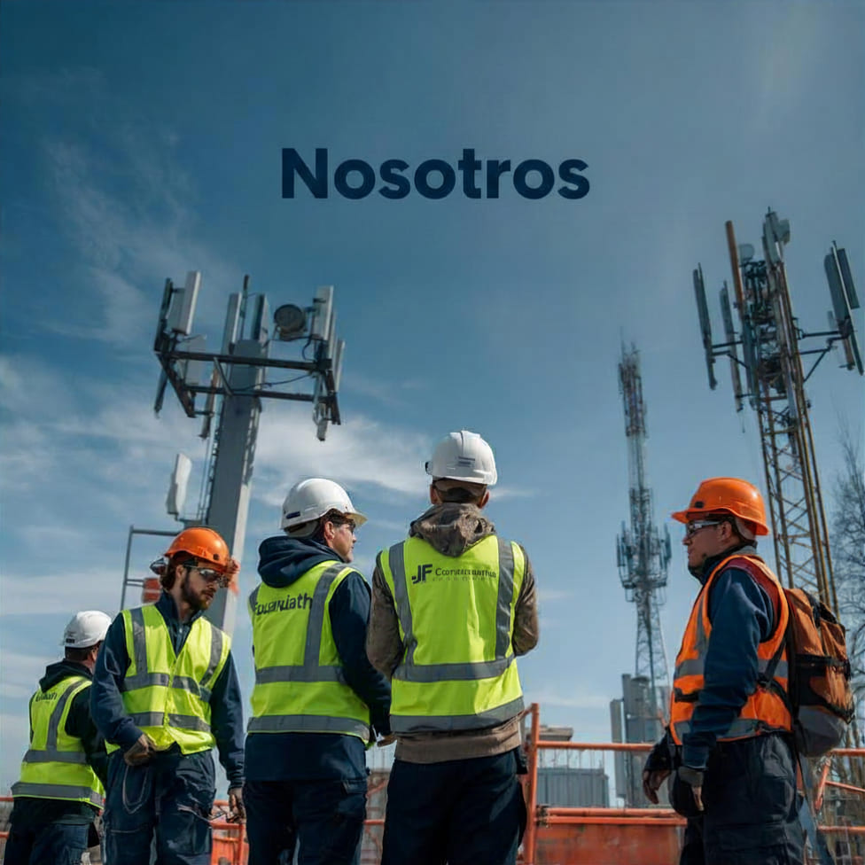 Equipo de JF Constructora e Ingeniería en terreno